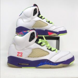 Nike Air Jordan 5 Retro Alternate Bel-Air DB3335-100 Men’s Sneakers - Size 9.5